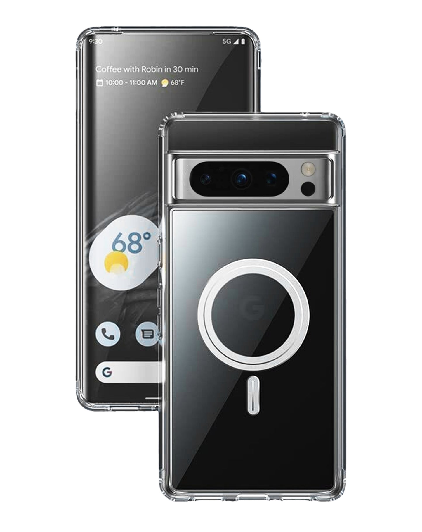 Google Pixel 8 Pro Wireless Charging Case - CLEAR