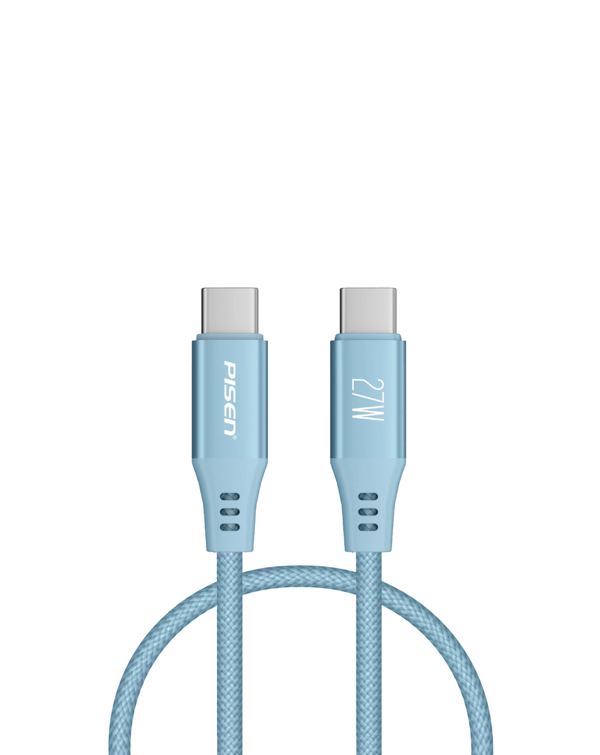 PISEN MagiPi Magloop USB C-C Fast Charging Cable (Blue) (60W) (3ft)