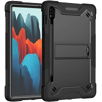 Samsung Galaxy Tab S8/S7 DFAP Defender Case With Stylus Pen Slot Black