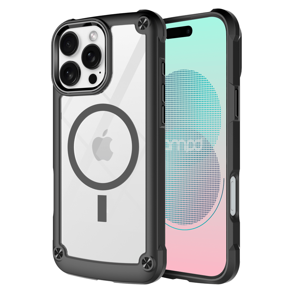 AMPD - DuraBump MagSafe Case for Apple iPhone 16 Pro Max - Black