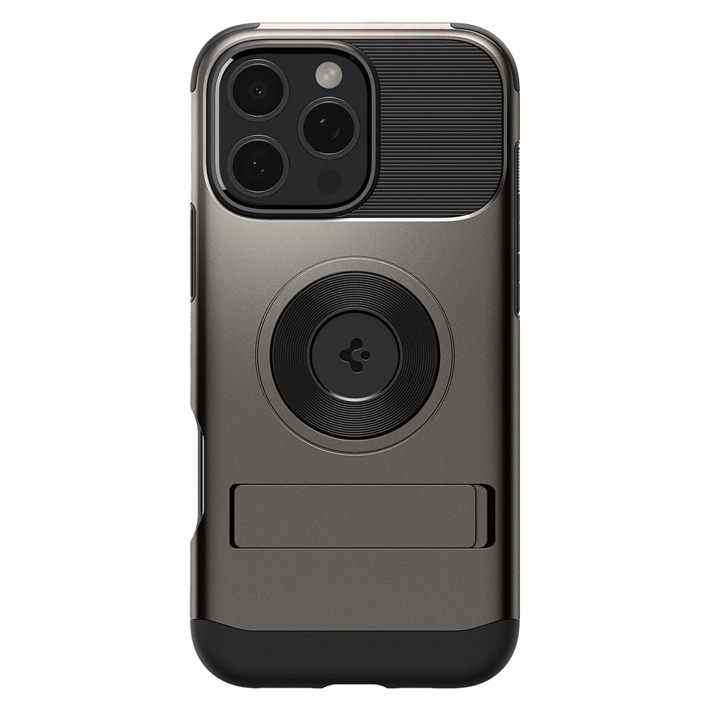 Spigen - Slim Armor MagSafe Case for Apple iPhone 16 Pro Max - Gunmetal