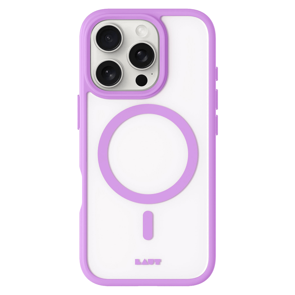 Laut - HUEX Protect MagSafe Case for Apple iPhone 16 Pro - Bright Pink