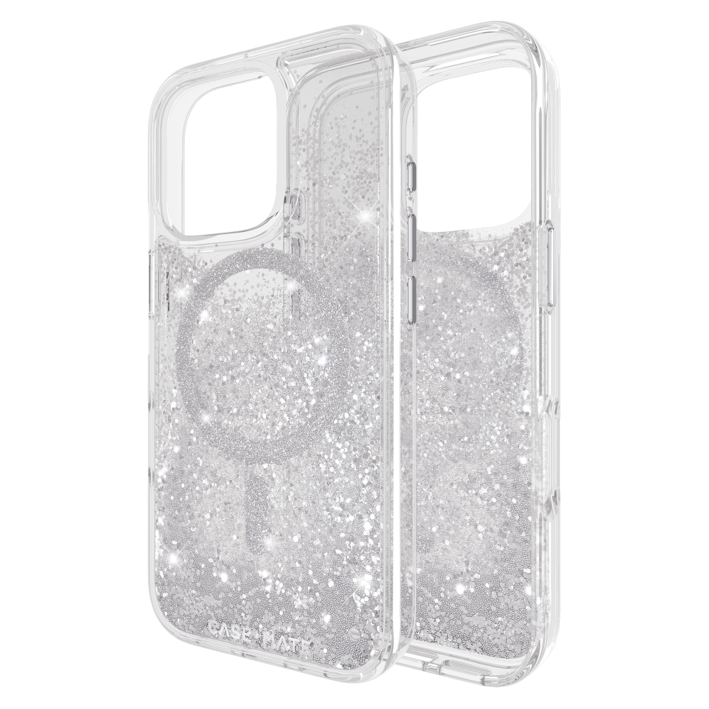 Case-Mate - Waterfall Case for Apple iPhone 16 Pro - Silver