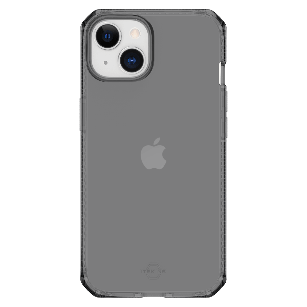 ITSKINS - Spectrum_R Clear Case for Apple iPhone 14 / 13 - Smoke