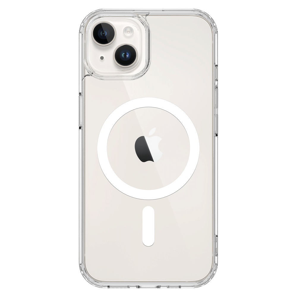 AMPD - TPU / Acrylic Crystal Clear MagSafe Case for Apple iPhone 13 - Clear