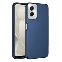 Moto G Power 5G 2024 Simple Hard Case Blue