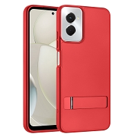 Moto G Power 5G 2024 Multi-Functional Kickstand Case Red