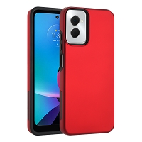 Moto G Power 5G 2024 Dual Layer Magnetic Hybrid Case Red