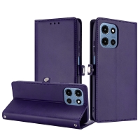Moto G Stylus 5G 2025 Wallet Case Purple