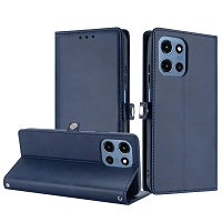 Moto G Stylus 5G 2025 Wallet Case Blue