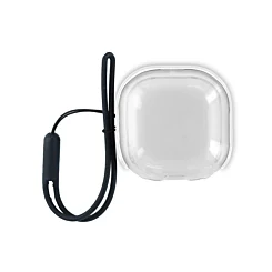 Galaxy Buds Pro / Buds 2 Pro / Buds 2 / Buds FE / Buds Live Transparent Case - CLEAR & WHITE