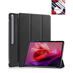 Smart Shockproof Stand Case - BLACK for Galaxy Tab S10 Plus / S9 Plus / S8 Plus / S7 Plus / S7 FE (12.4")
