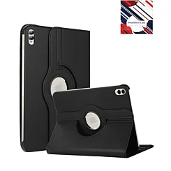 360 Degree Rotating Swivel Stand Case - BLACK for Galaxy Tab S10 Ultra / S9 Ultra / S8 Ultra (14.6")