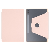 Samsung Galaxy Tab S10 Ultra Full Protection Transparent Backshell Stand Case Rose Gold
