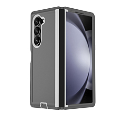 Heavy Duty Case for Galaxy Z Fold 6 (DARK GRAY & WHITE)