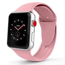 iWatch 38MM/40MM Silicone Band - BRIGHT PINK