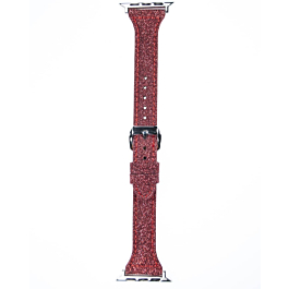 iWatch (38/40/41mm) Glitter Leather Band - 5