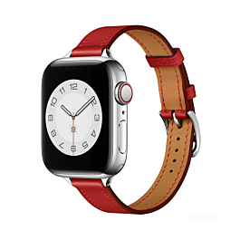 iWatch (38/40/41mm) Genuine Leather Band - RED