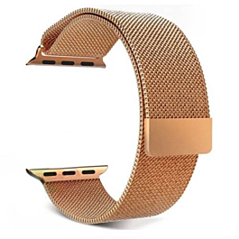 iWatch (38/40/41mm) Milanese Stainless Steel Band - ROSE GOLD