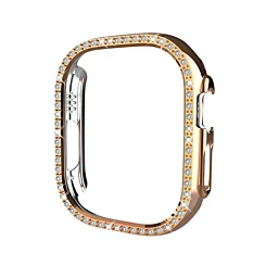 iWatch 49mm Stone PC Bumper Case - GOLD