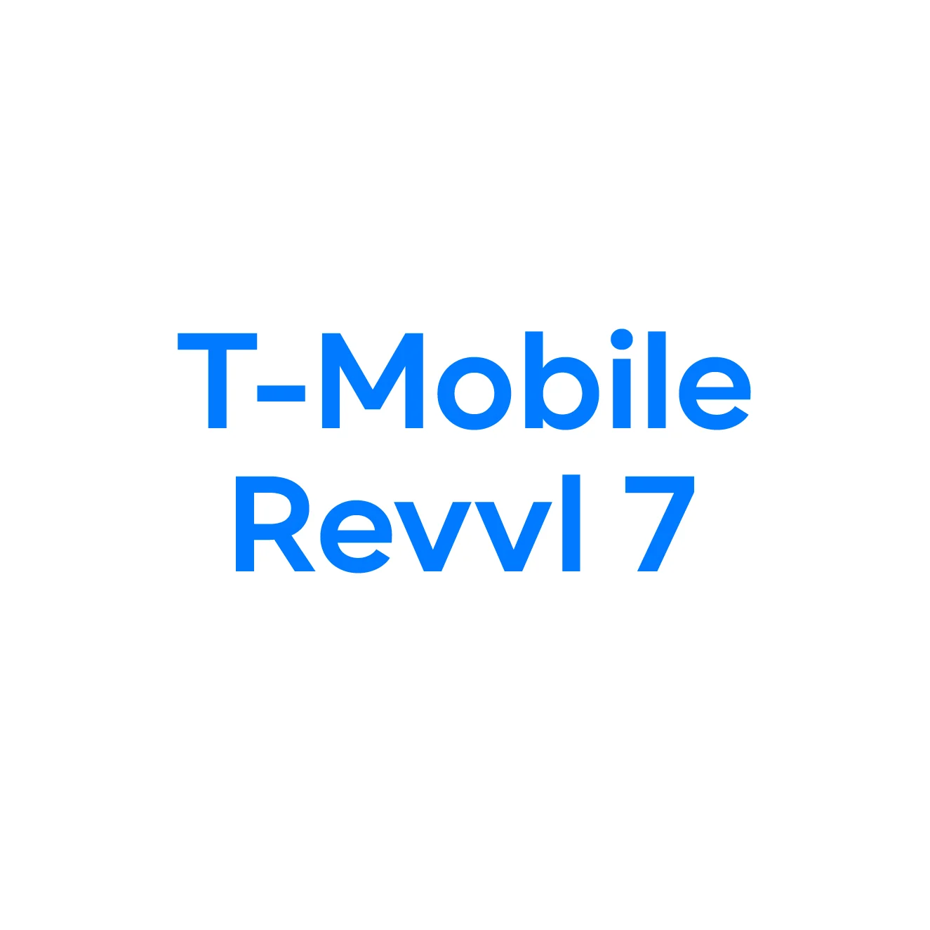 REVVL 7 Front Screen Replacement