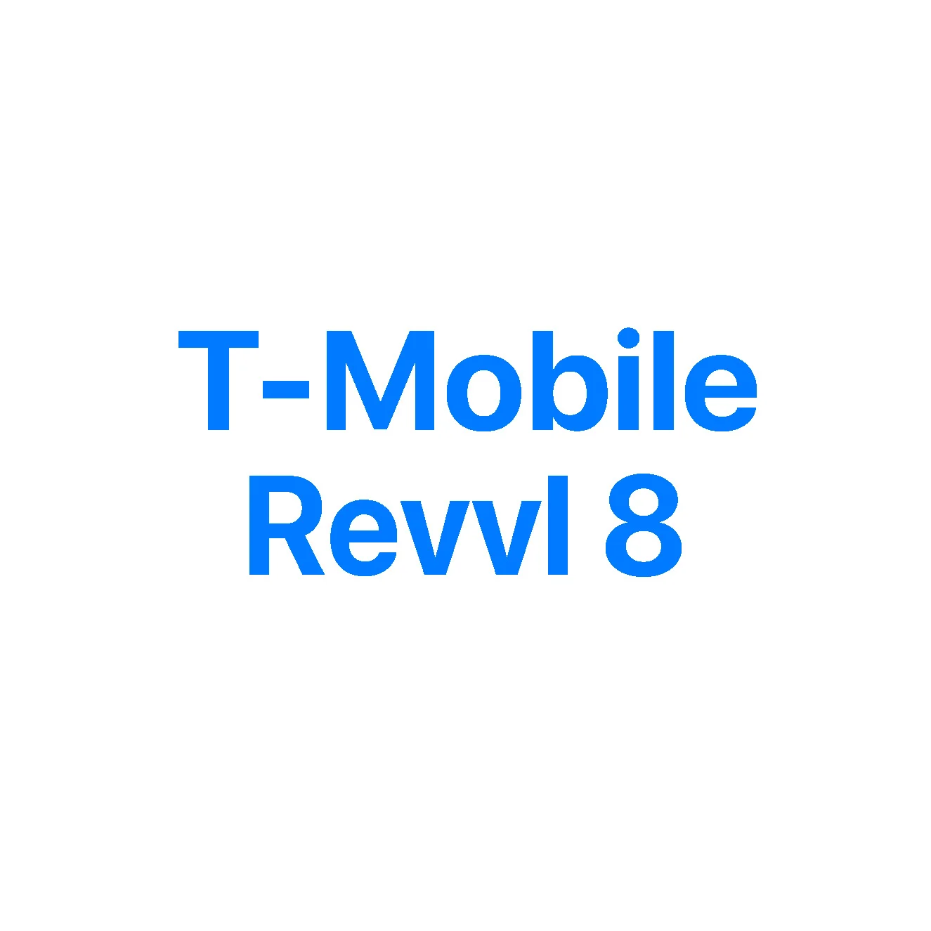 Revvl 8 Front Screen Replacement