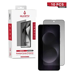 10 Pack Premium Privacy Tempered Glass for Galaxy S25 FE / S26 FE