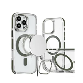 Gloss Camera Lens Kickstand 16 Pro- Green