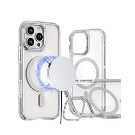 Gloss Camera Lens Kickstand 16 Pro- White