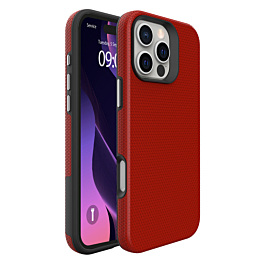 Slim ShockProof Case 16 Pro- Red