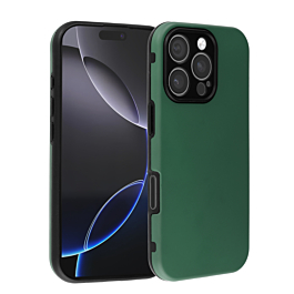Full Cover Silicone Case 16 Pro- Green