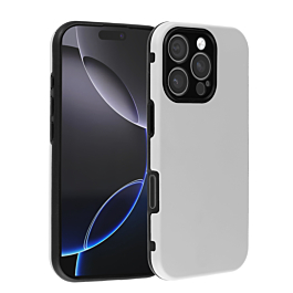 Full Cover Silicone Case 16 Pro- Gray