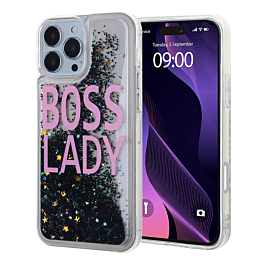 Liquid Glitter Slim Case For 16 Pro- 1