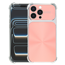 Electro Plated Case For 16 Pro Max- Pink
