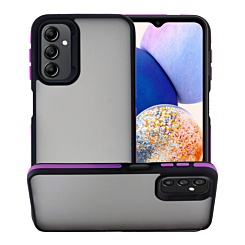 Matte Silicone Case For A13 5G- Purple