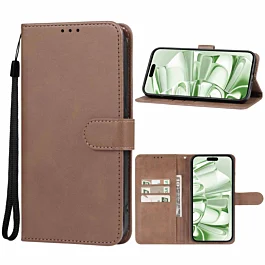 Leather Folio Case For A26- Brown