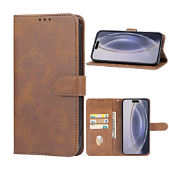 Leather Folio Case For A53- Brown