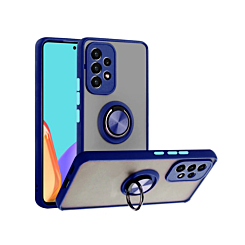 Matte Ring Stand Case For A53- Blue