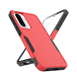 Heavy Shockproof Case For A57- Red