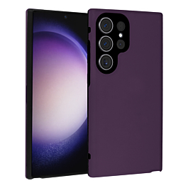 FullBody Silicone Case For S22 Ultra- Purple