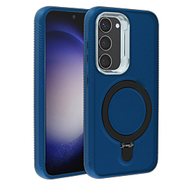 Rugged Case With MagSafe Stand For S23- Blue