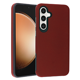 ShockProof case For S24 FE - Red