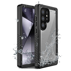 WaterProof Case For S24 Ultra - Black