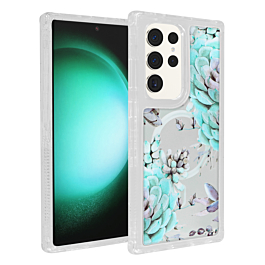 Floral Case With MagSafe For S25 Ultra- 3
