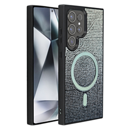 Full Glitter Case With Magsafe For S25 Ultra- Black 2