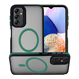 Matte Silicone with MagSafe For S25 FE- Green