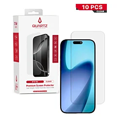 10 Pack Premium Tempered Glass For iPhone Air - Clear