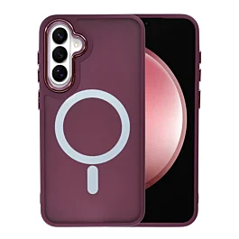 Matte Case With MagSafe For Galaxy S26 Plus - Maroon