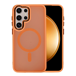 Matte Case With MagSafe For Galaxy S26 Ultra - Orange