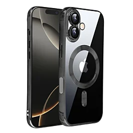 Shiny Case With MagSafe For iPhone 17 - Black
